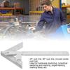 45/90 Degree Center Finder Gauge 100 x 70mm Measuring Center Tool Angle Gauge Ruler  Woodworking