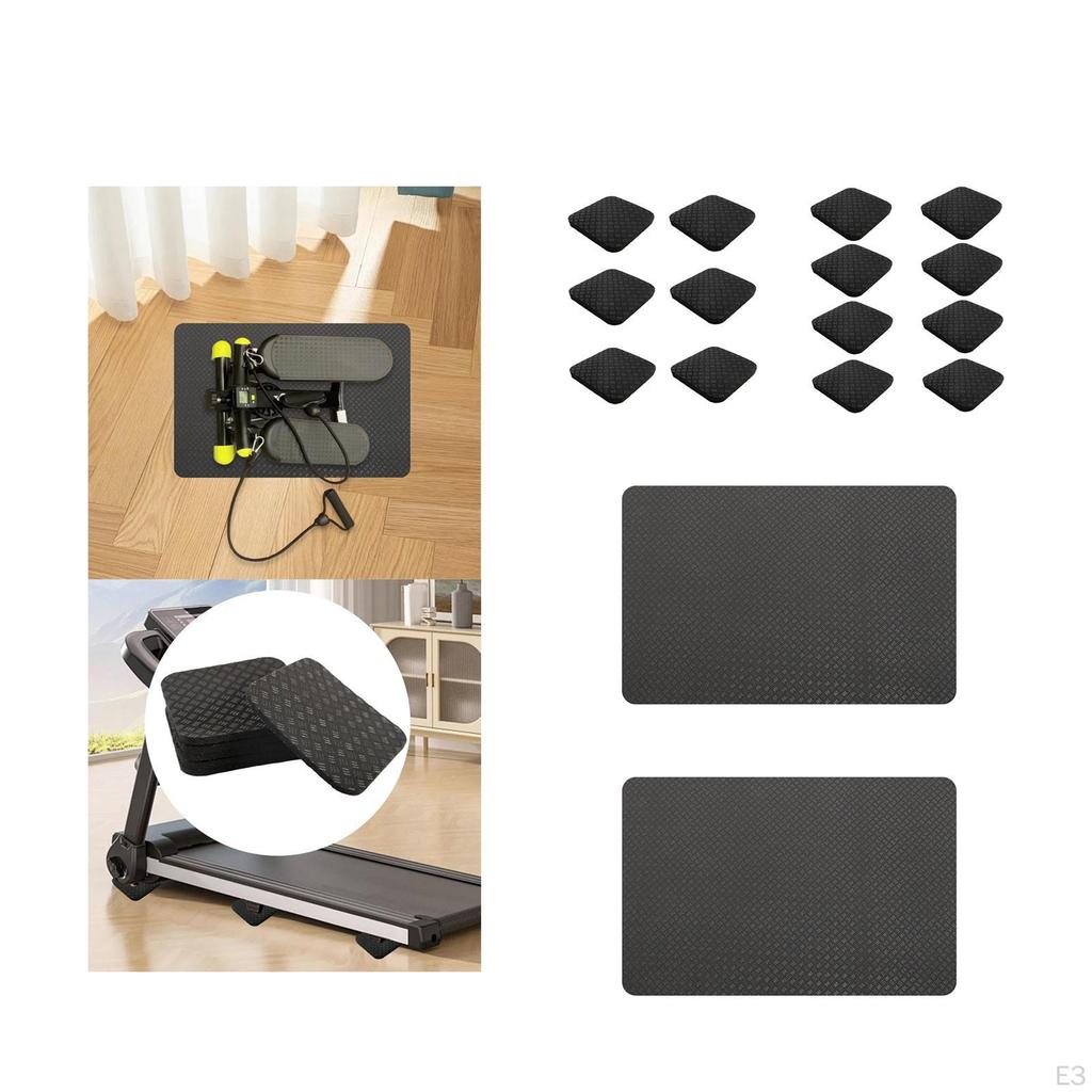 Коврик для беговой дорожки, антивибрационный коврик, силиконовый тренажер, защита пола для домашнего спортзала