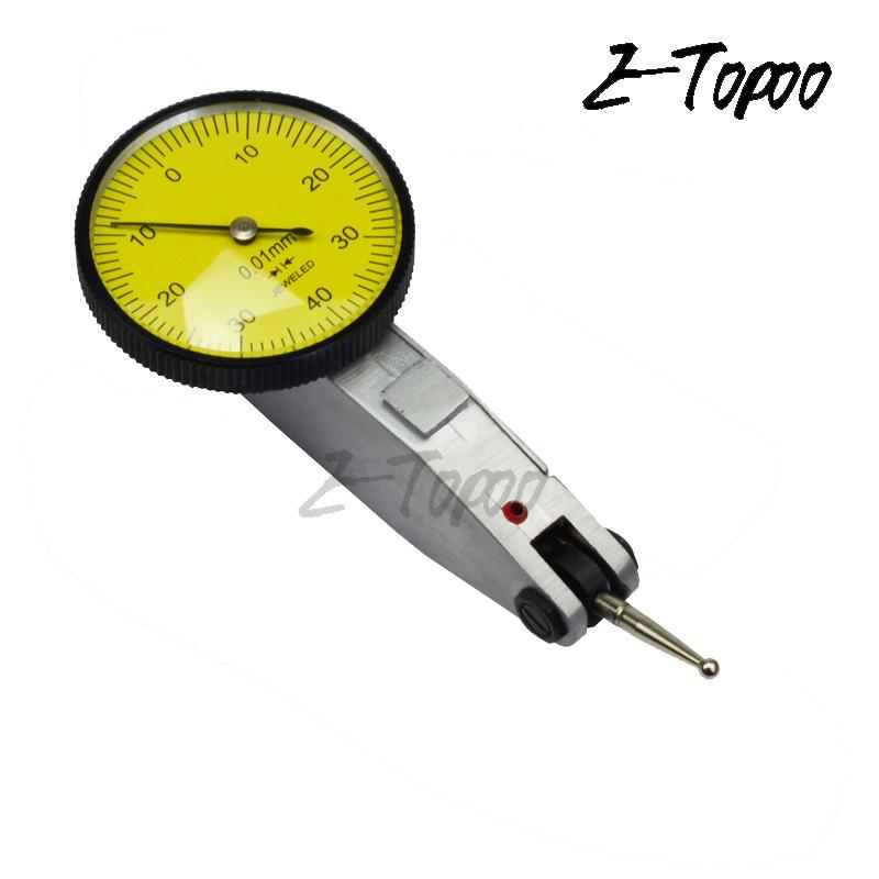 Ударопрочный водонепроницаемый рычажный циферблатный индикатор для калибровки 0-0,8 мм - поясной ушной индикатор для сиденья стола