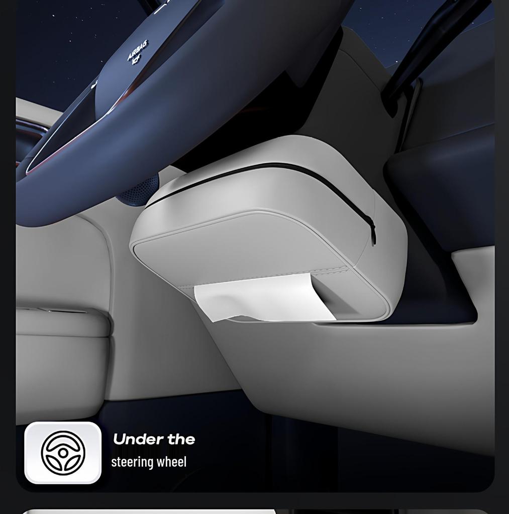 Car Seat Hanging Tissue Bag for Galaxy E5/E8/L6/L7 Armrest Box