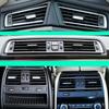 Front Row Wind Left Center Right Air Conditioning Vent Grill Outlet With Chrome Plate For BMW 7 Series F02 730 735 745