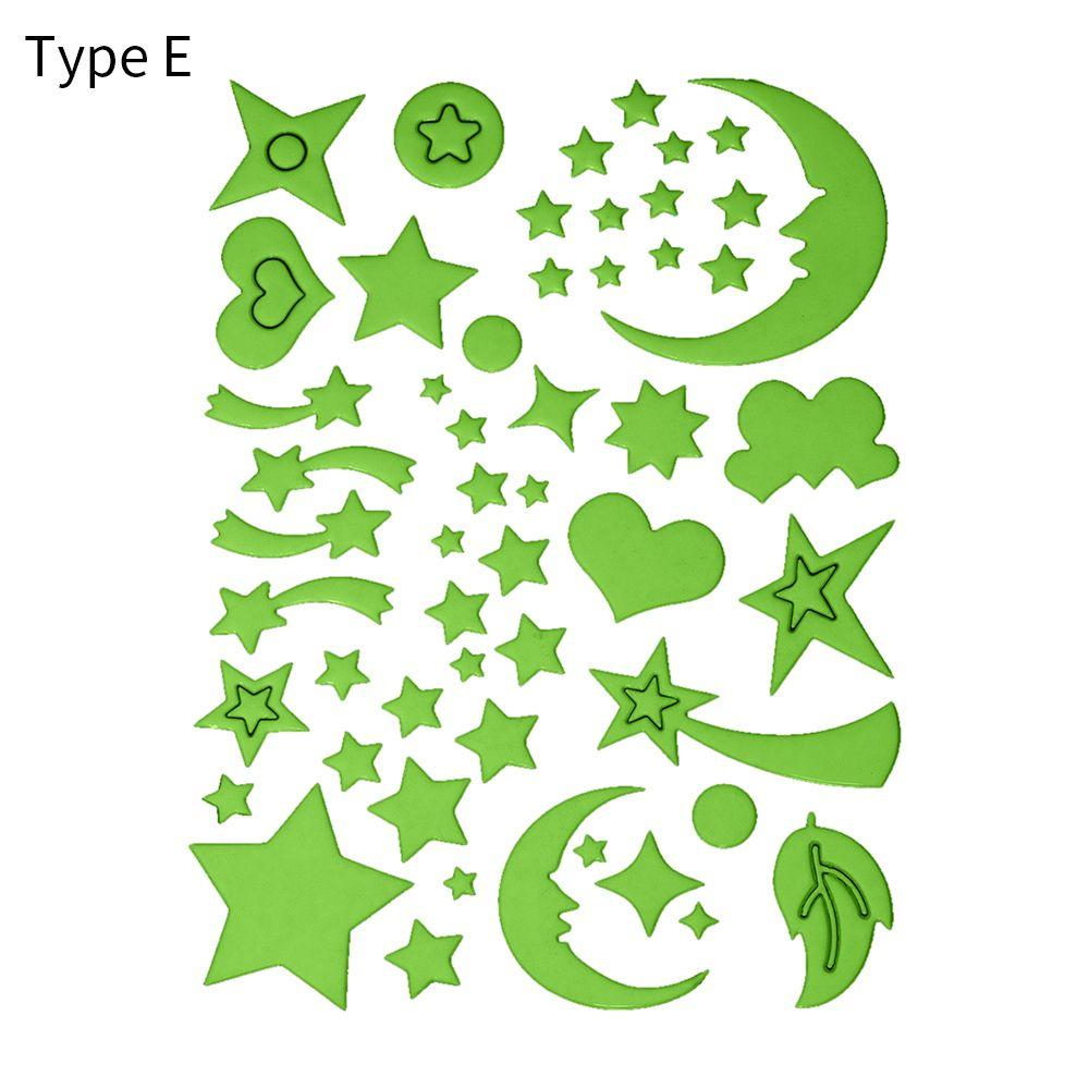 Подарок Украшение для дома Звездный потолок Сделай сам Наклейки на стены 3D Светящиеся наклейки Точки Капли Форма Светятся в темноте