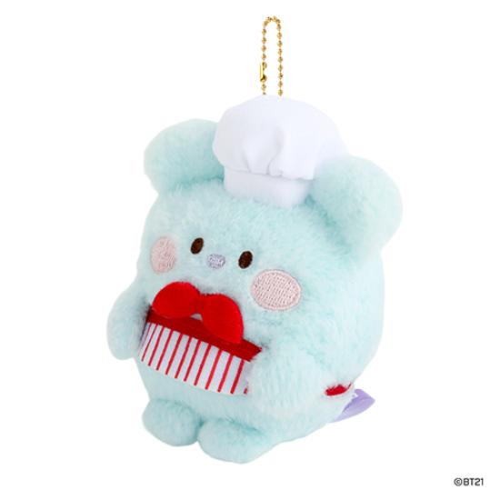 BT21 Брелок для ключей Minini Plush Cook ver.