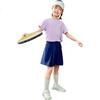 Flagship Children's Shorts for Girls, Summer Casual Sports Shorts for Older Kids, Navy Blue, Size 130