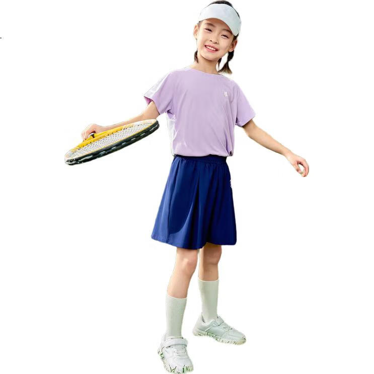 TOREAD Flagship Children's Shorts for Girls, Summer Casual Sports Shorts for Older Kids, Navy Blue, Size 130