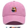 pc Ink Splatter Art Hamster Print Trucker Hat Comfortable and Breathable Stylish and Beautiful Cartoon Game Black Classic Pa
