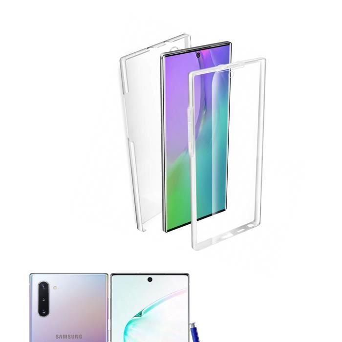 Чехол 360 - SAMSUNG - Galaxy Note 10 - Прозрачный - Полная защита - Гель-силикон