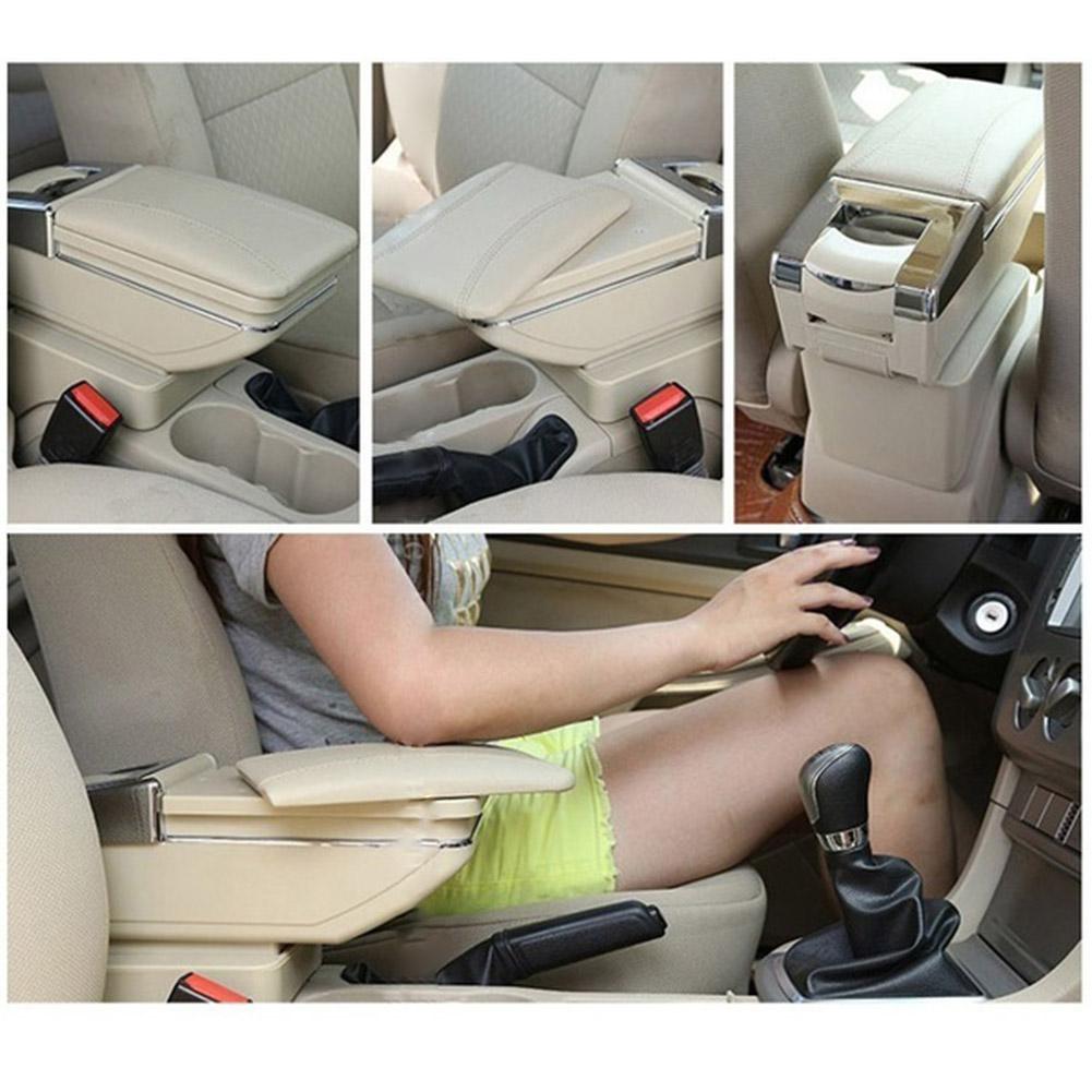 Универсальный автомобильный подлокотник Ящик для хранения в подлокотнике Ящик для хранения в центральной консоли