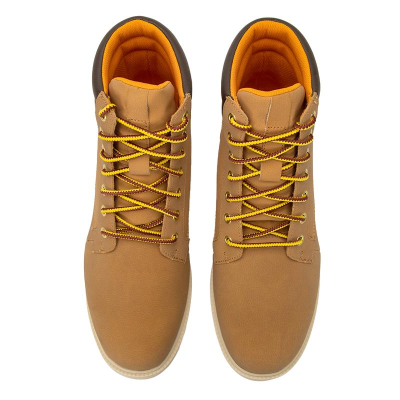 Timberland Удобные повседневные ботинки для отдыха на открытом воздухе длиной до середины икры, мужские ботинки коричневого цвета A5UFH231