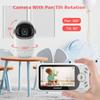 VB801 4.3 Inch Video Baby Monitor With Pan Tilt Camera 2.4G Wireless Two Way Audio Night Vision Security Camera Babysitter