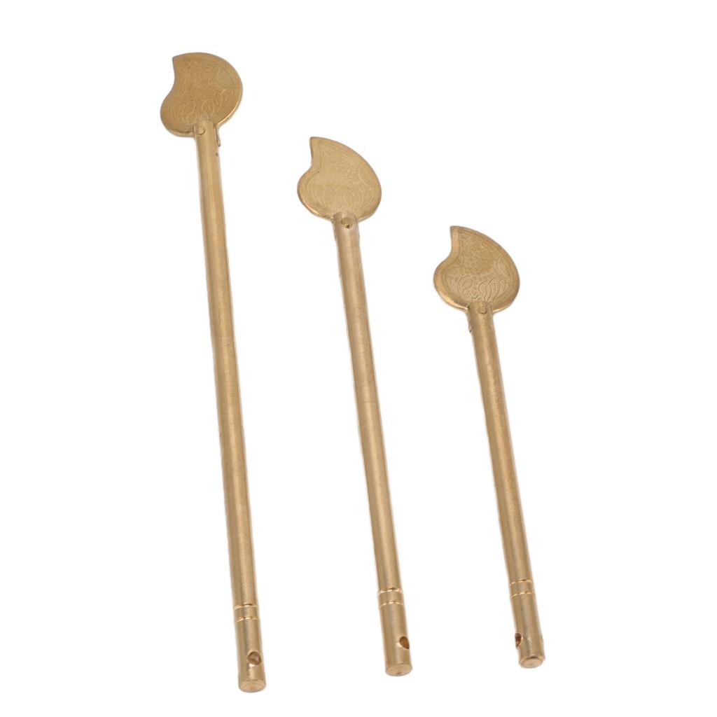 3шт. защелка для шкафа в форме листа, фиксатор для шкафа, латунный китайский болт-защелка для домашней мебели