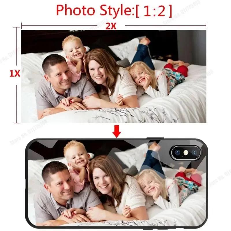 Custom Phone Case For OPPO Find X7 Ultra X6 Pro X5 Lite X3 Neo X2 Personalized DIY Picture Glass Protection Cover With Lanyard