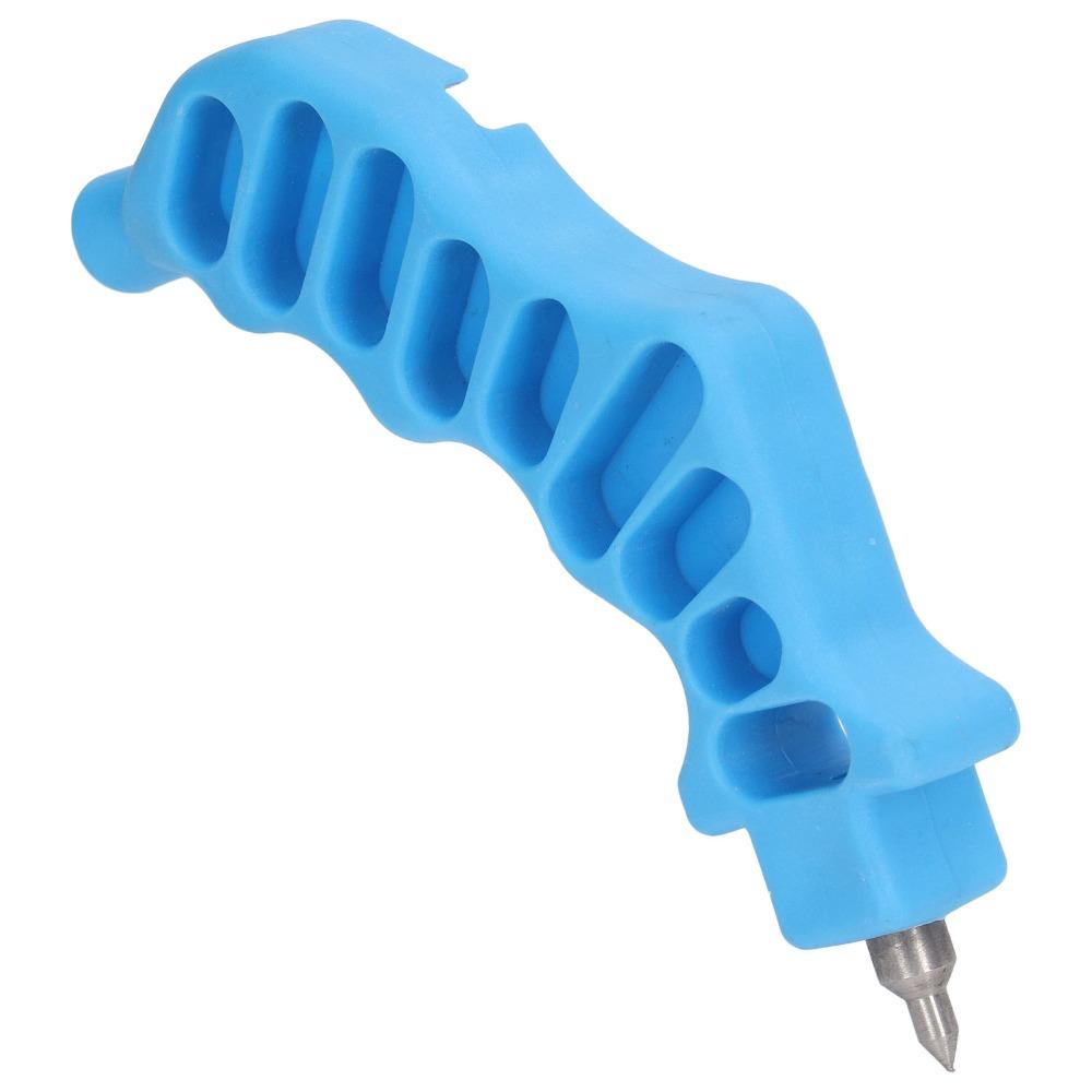 2 Pcs Blue Drip Tube Hole Punch 2 in 1 Fitting Insertion Tool Garden Dripline Watering