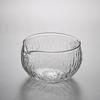 Heat-resistant Glass Matcha Bowl, Clear, Approximately 12.3cm X 7.2cm High, Perfect for Tea Ceremony, Tea Ceremonies, Practice, or As a Gift.