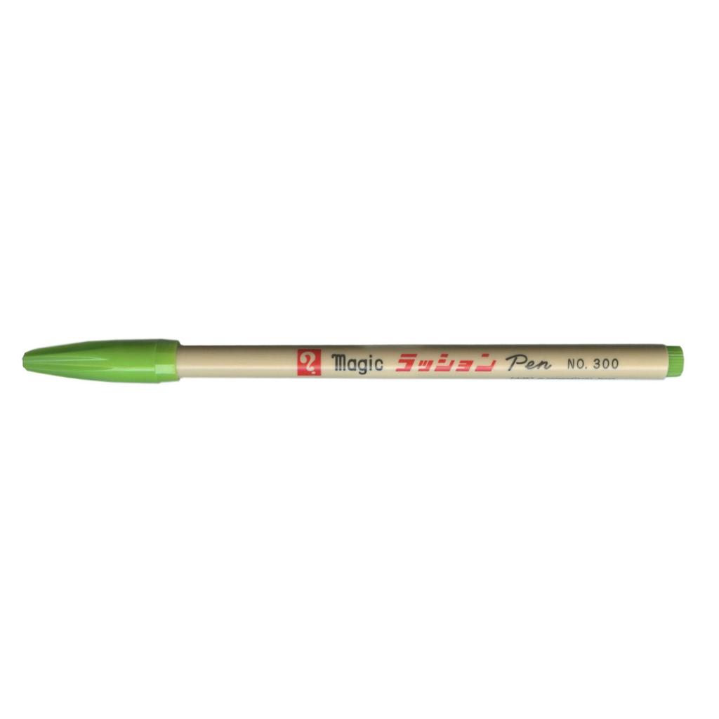 Lassion Pen Fine Point 300 Single Color No. [Yellow-Green] M300-T9