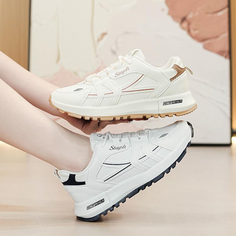 Autumn student sports running shoes ins new Forrest Gump shoes casual thick soles increase tide A