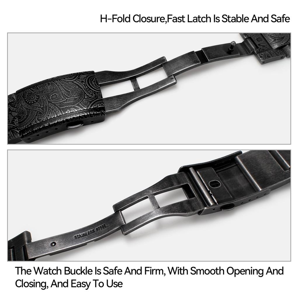 Retro Metal Watch Band with Watch Case for Casio and and Bracelet 316 Stainless Steel Watch Bezel MOD Kit G-SHOCK GX56, GX-56BB, GWX56, GWX-56BB,