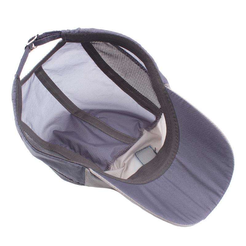 Летняя шляпа от солнца с защитой от ультрафиолета, солнцезащитная шляпа, дышащая, ультратонкая, мужская и женская, быстросохнущая бейсболка