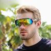 New Colorful Bicycle Riding Glasses Women's Sunglasses European and American Outdoor Sports Sunglasses Men's