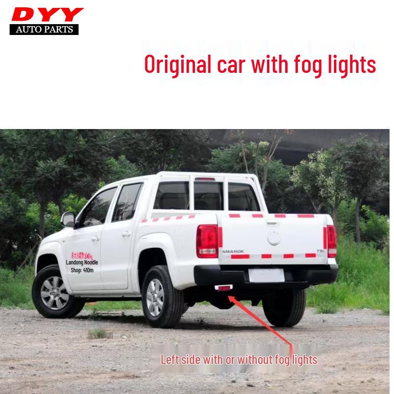 Светодиодный динамический указатель поворота и задний фонарь для VW Amarok 2008-2020, тонированный