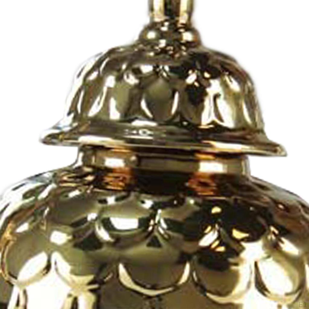 Керамическая банка для имбиря, ваза для цветов, украшение для дома с крышкой, цветочная композиция для свадеб