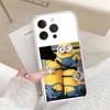 ЧЕХОЛ ДЛЯ ТЕЛЕФОНА MOVIE M-Minions Роскошный Мягкий Прозрачный Чехол Для IPhone 17 16 15 14 13 12 11 Pro Max Mini Защитный Чехол-Бампер