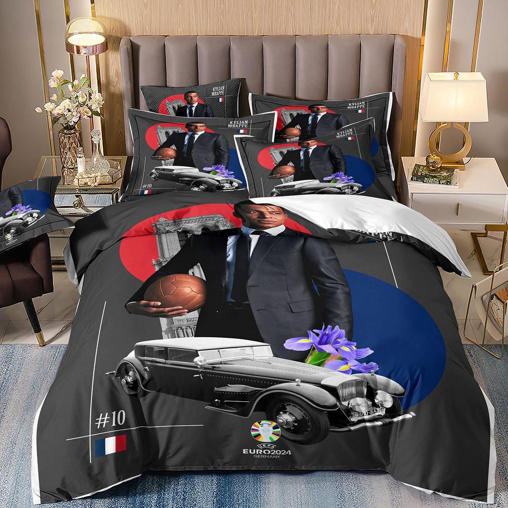 3D Three-Piece Bedding 3D Digital Printing World Cup