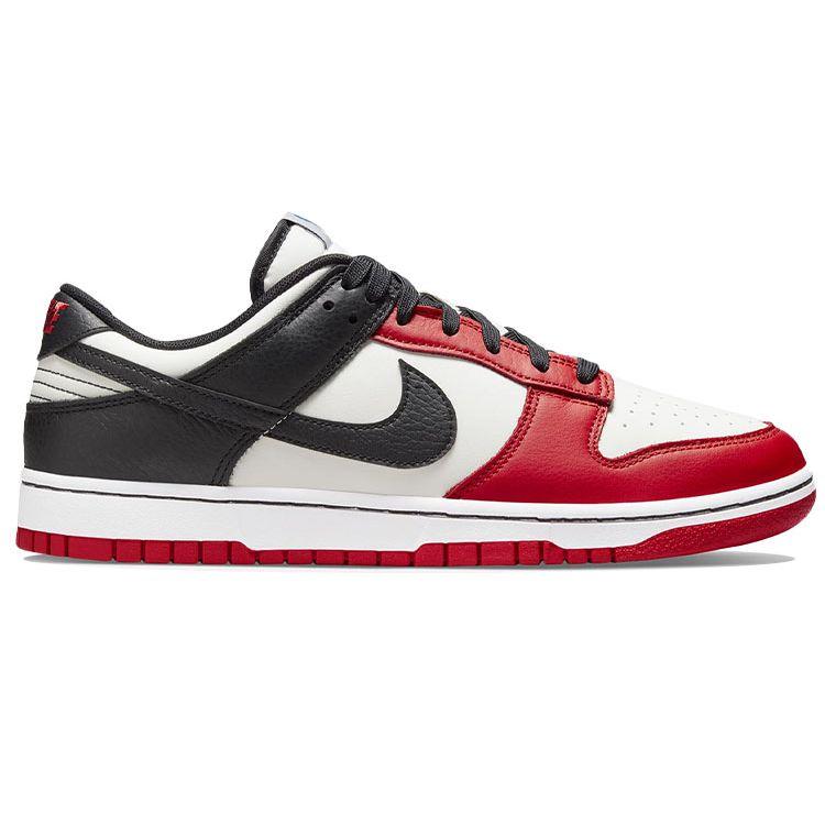 Nike NBA x Dunk Low EMB 75th Anniversary — мужские кроссовки Bulls Red Sail Black DD3363-100