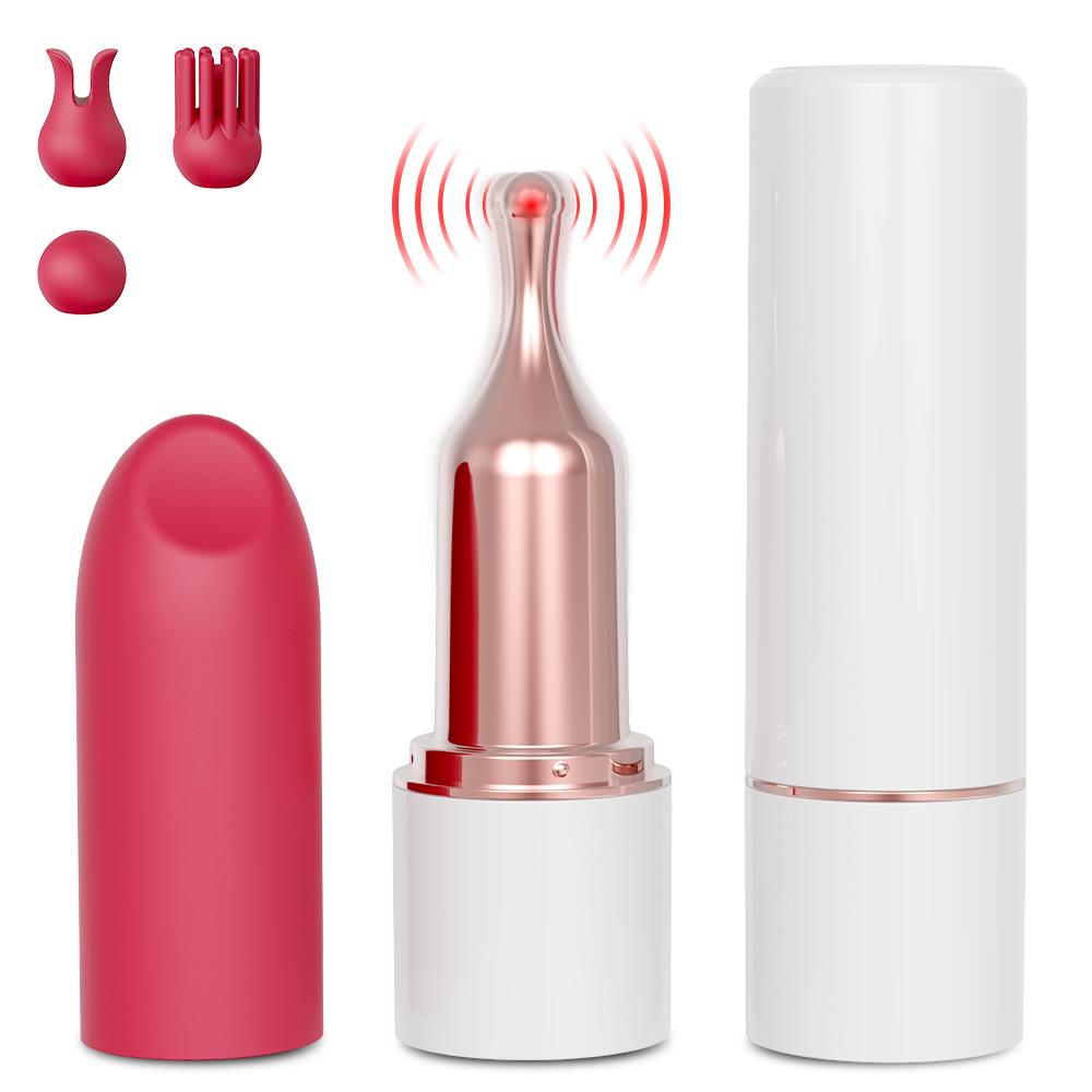 Mini Bullet Lipstick Vibrator for Women Nipple Clitoral Stimulation Fast Orgasm Female Adults Masturbation Sex Toys for Women
