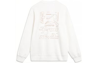 Мужская толстовка Li-Ning Li Ning Коллекция Sports Life Толстовка унисекс Слоновая кость