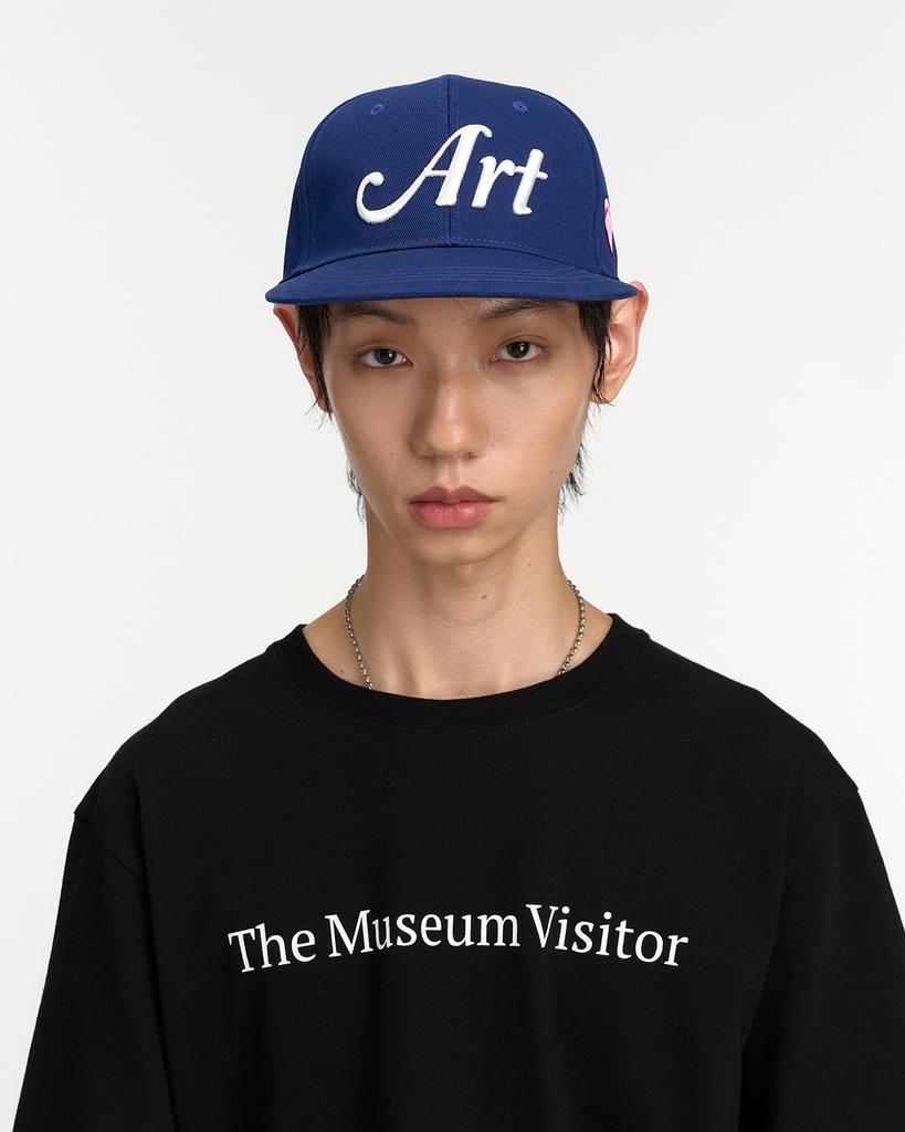 Кепка с вышивкой THEMUSEUMVISITOR Art Icon (синий)