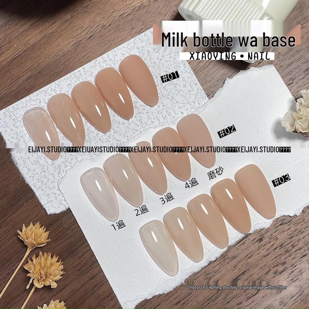 Набор для нейл-арта Xiaoying Wow: 3 цвета гель-лака, 15 мл нюдовая база светотерапия