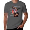 St Michael Archangel Angel Catholic Saint Devotion Tshirt Plus Size Summer Short Sleeve Tshirt
