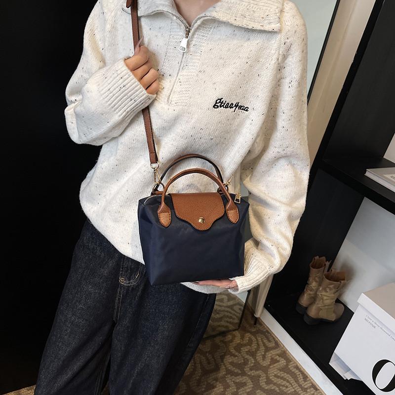 Шикарная городская минималистичная ПУ-сумка для женщин в элегантном черном, синем и хаки