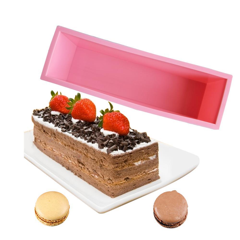 Одиночные большие формы для тостов, хлеба, торта, мыло ручной работы, абразивы, силиконовые формы для выпечки