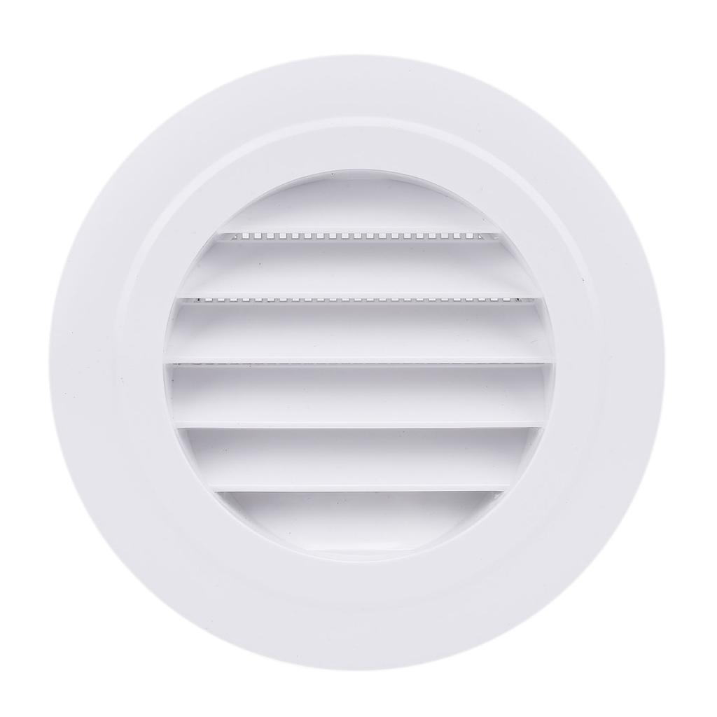 100 мм круглая вентиляционная крышка 4 дюйма ABS вытяжная вентиляционная решетка с косыми жалюзи для ванной комнаты офиса