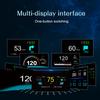 HD C1 OBD2 HUD Проектор на лобовое стекло автомобиля Навигация GPS Цифровой спидометр КМ/Ч МИЛ/Ч Превышение скорости Сигнализация оборотов Подключи и работай