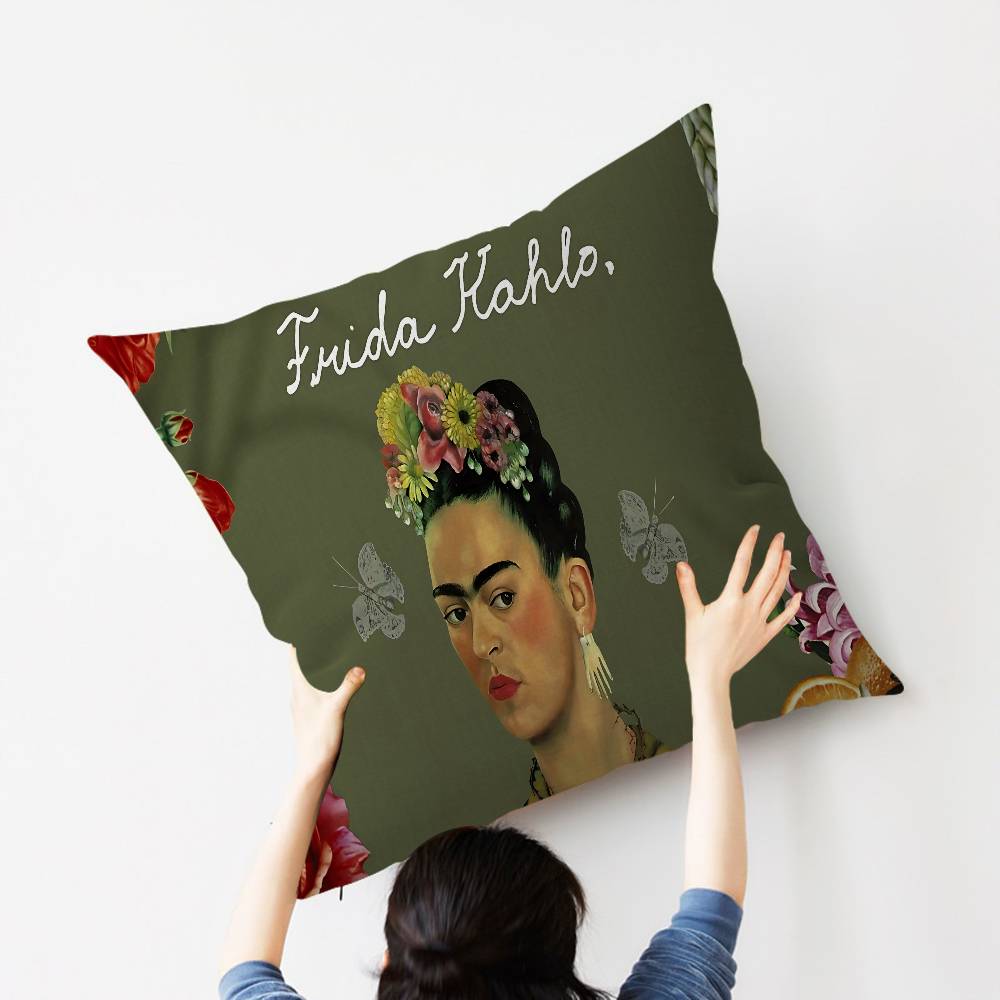 Art F-Fridas Painter K-Kahlos Pillow Cover for Bedroom Room and Living Room Sofa Decorative Cushion Cover