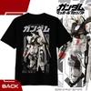 Новая футболка с принтом Nu Gundam Anime Rx93 Унисекс и женская футболка Унисекс Топ Спортивная футболка Унисекс Футболка Harajuku Y2k
