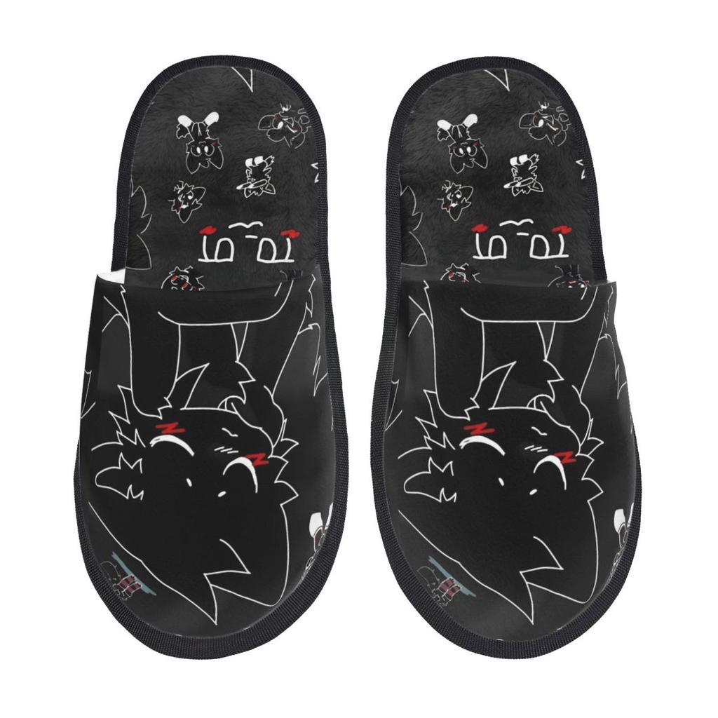Boykisser Silly Cat Winter House Slippers Bedroom Cartoon Cozy Memory Foam Slides Non Slip