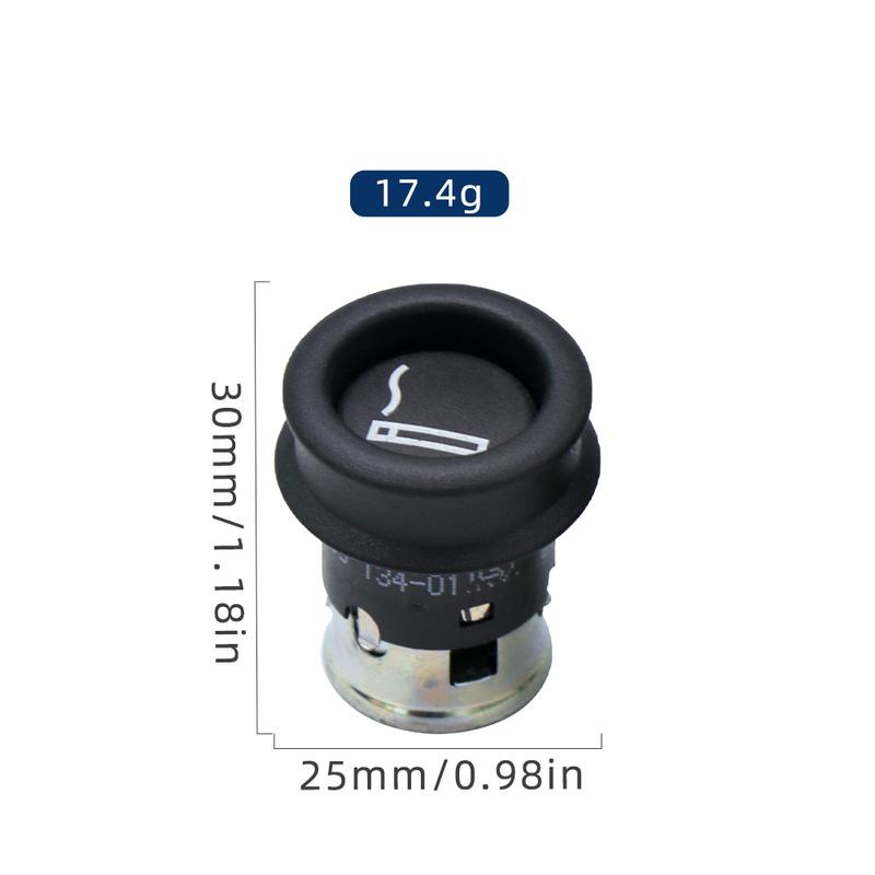 Black Auto Universal Socket Cigarette Lighter Plug Replacement For BMW All Series Car Interior Accessories 61349308246