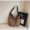 Casual Large-capacity Canvas Bag Women's 2025 New Simple Fashion Tote Bag Korean Version Commuter Crossbody Bag Trend