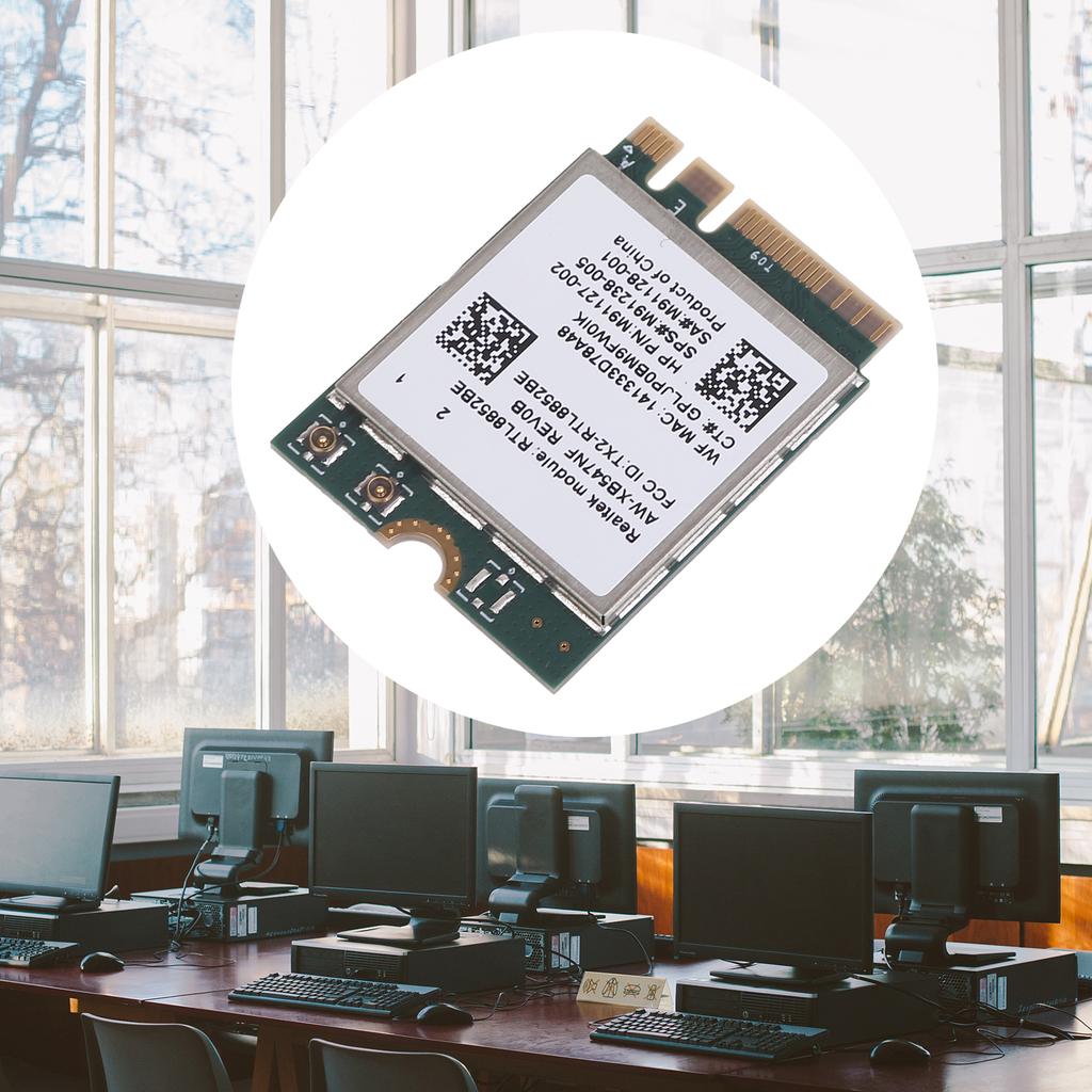 High-Performance RTL8852AE/RTL8852BE M2 MUMIMO Wireless Network Card Bluetooth-compatible5.2 for Faster Internet Speeds