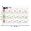 Wall Mounted 2027 Calendar Planner Sheet Large 365 Days Planner Sheet  Office Supplies