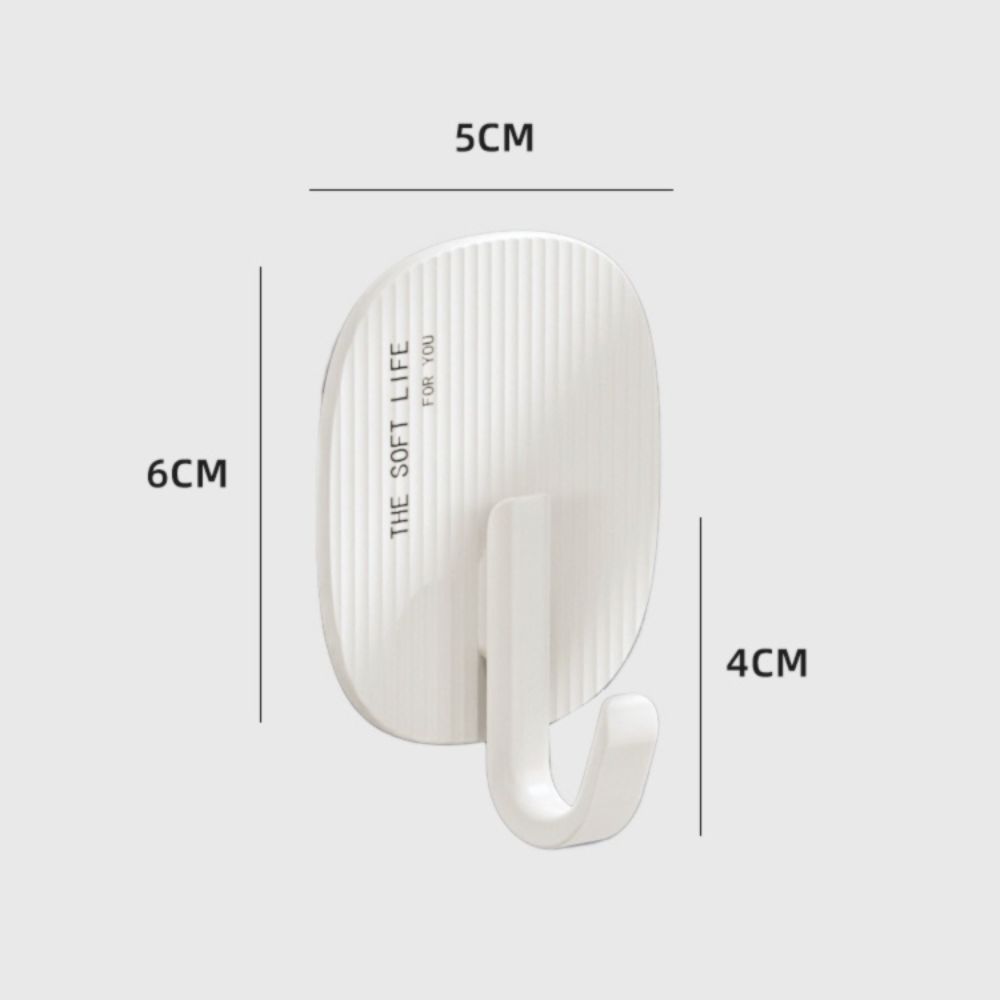 Wall-mounted Wall Hooks Strong Adhesive Coat Hanger Hook Kitchen Hanger  Home Storage Accessories