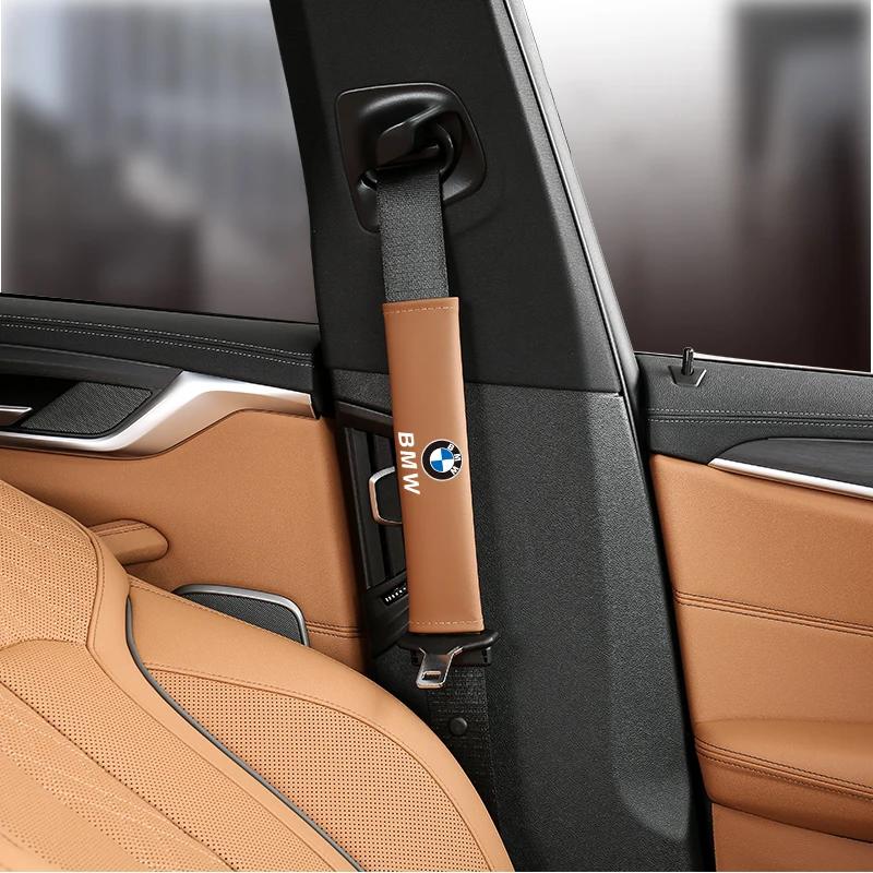 RIMV3 Hot 2025 Car Seat Belt Cover Leather Anti Cut Protective Cover For BMW F12 F13 G30 G32 F34 F40 F45 F46 X1 X2 X3 X5 X4 X6 X7 F25