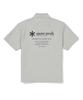 Snowpeak Apparel Тонкий Технологичный Тканый Анорак с Воротником-стойкой и Коротким Рукавом Светло-серый (S24Mmsan34)