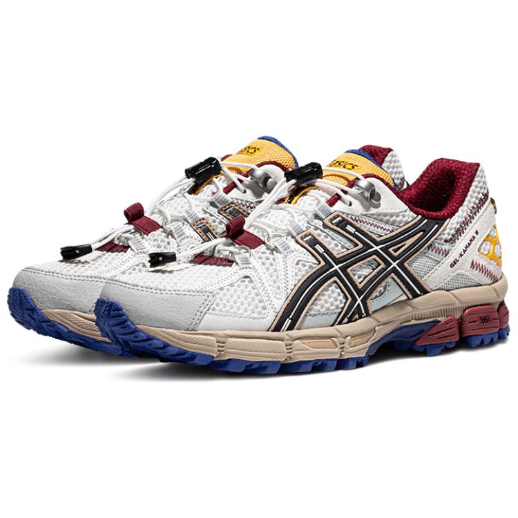 Asics Gel-Kahana 8 Удобная Модная Ткань Синтетическая Кожа Амортизация Дышащая Поддержка Отскок Низкий Верх Повседневные Кроссовки для Бега 1012B634-100