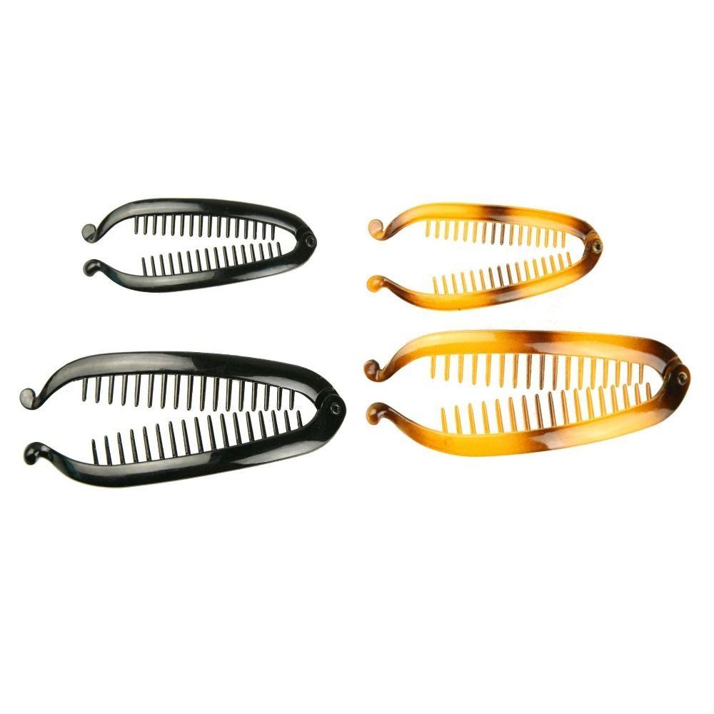 Держатель для хвоста, заколки-бананы, заколки для волос, головные уборы, когти, зажимы для волос, заколка в форме рыбы, женская шпилька