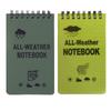 All Weather Waterproof Notebook Small Spiral Notebook Pocket Notepad Write In The Rain Notebook Field Notebook for Home
